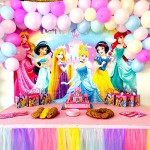 DISNEY PRINCES BIRTHDAY PARTY DECORATIONS
